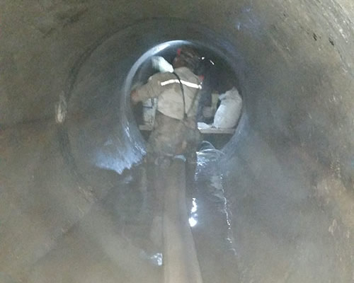 污水管道堵漏